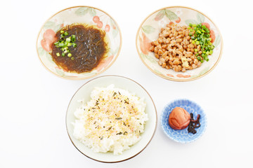 おいしそうな和風朝食