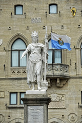 Fototapeta na wymiar Statua della Libertà