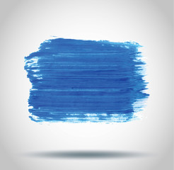 Speech bubble drawn with a brush.