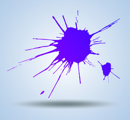 Paint splatter.