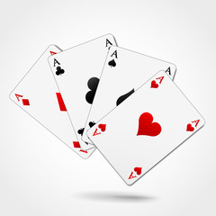 Vector playing cards illustration