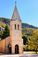 Fototapeta na wymiar Lower Church of Ostrog Monastery, Montenegro