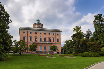 Fototapeta na wymiar Villa Ciani, Lugano