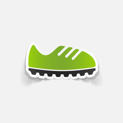 realistic design element: sneakers