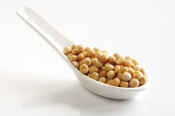 Getrocknete gelbe Erbsen