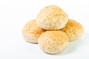 Fresh natural bread food