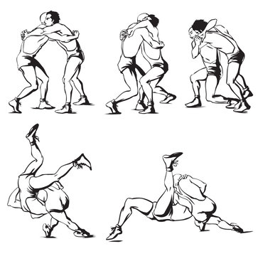 Greco-Roman wrestling