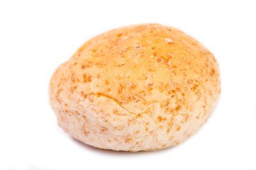 Fresh natural bread food