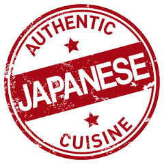 japanese cuisine stamp