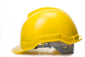 Safety helmet isolated with white background