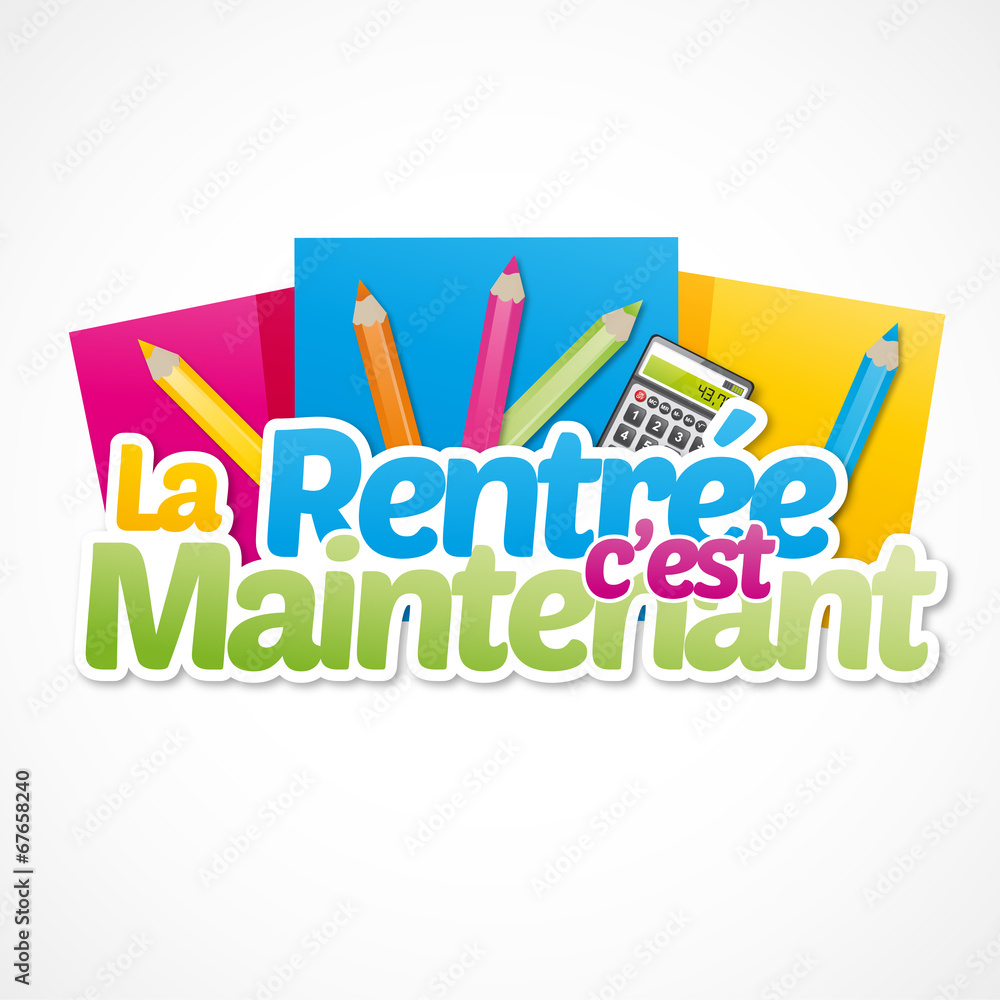 Poster c'est la rentrée