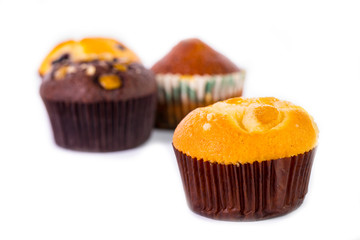 Almond chocolate muffin