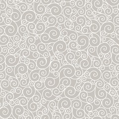 Fototapeta premium Vector seamless pattern curl.