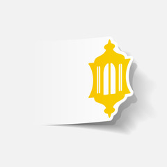 realistic design element: lantern