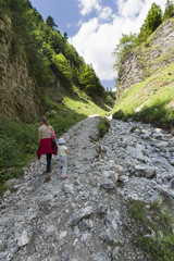 Wąwóz Szopczański, Sromowce Niżne, Pieniny, Polska