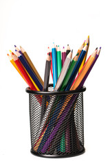 Close up Color pencil