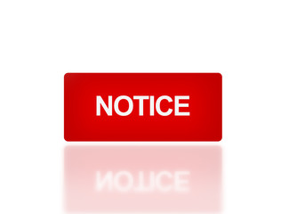 rectangle signage of notice