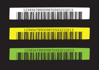 Bar code.  illustration