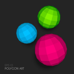 Polygon spheres