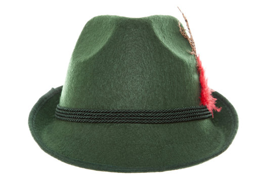 Green bavarian hat