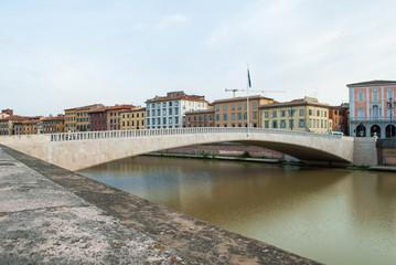 Fototapeta premium Ponte di Mezzo di Pisa
