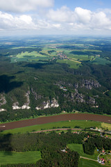 Bastei, Elbsandsteingebirge, Deutschland