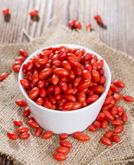 Portion of Goji Berries (Wolfberry)