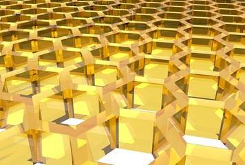golden honeycomb field