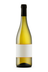 White wine bottle