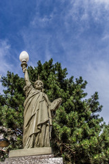 Reproduction de la Statue de la Liberté à Saint Etienne
