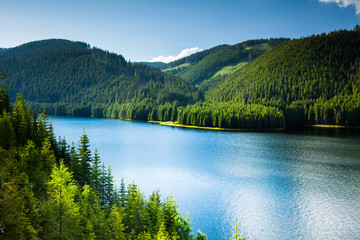 Lake in the mountains