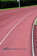 piste d'athlétisme