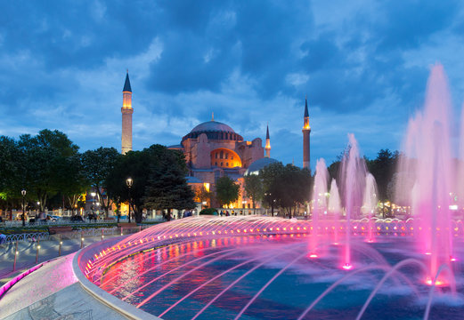 hagia sofia mosque in istanbul