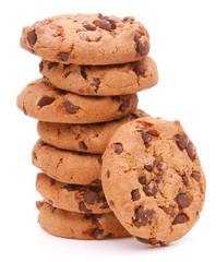 Chocolate homemade pastry cookies