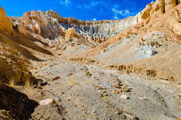 Khyunglung caves in the Garuda Valley.Tibet