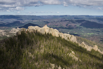 granite formations in the Black Hills