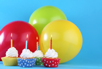 birthday cupcakes