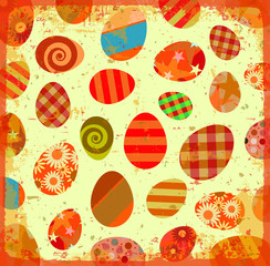 Abstract background easter