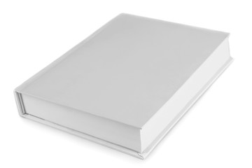 Blank book isolated on white