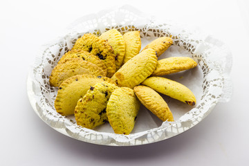 Ravioli stuffed with sweet jam