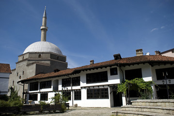Fototapeta na wymiar Bajrakli Mosque, Prizren, Kosovo