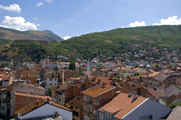 Fototapeta premium Landscape of the city, Prizren, Kosovo