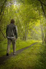 Fototapeta premium Cool Guy Trail