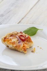 Leftover pizza
