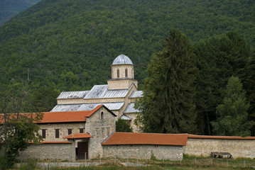 Visoki Serbian orthodox monastery, Decani, Kosovo