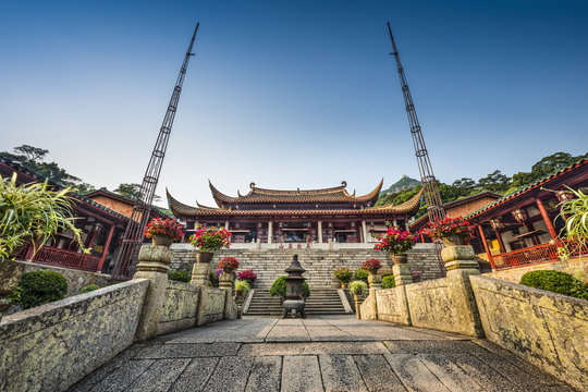 Temple in Fuzhou, China