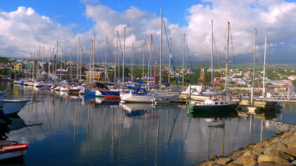 Port de Saint-Pierre, La Réunion - obrazy, fototapety, plakaty
