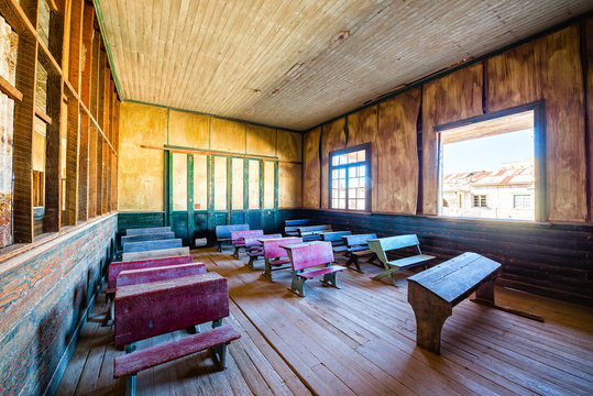 School in Humberstone, Chile