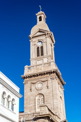 Fototapeta na wymiar Cathedral Spire in La Serena