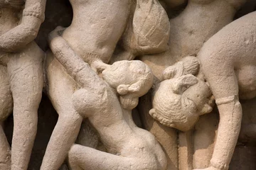  Erotic Temple in Khajuraho. Madhya Pradesh, India. © OlegD